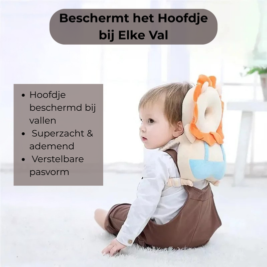 StaySafe™ Baby Hoofd Kussen – Beschermt Kleintjes Veilig bij Vallen